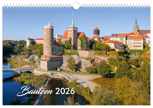 Kalender Bautzen 2026: | 45 x 30 cm | weißes Kalendarium Kalender Bautzen 2026: | 45 x 30 cm | weißes Kalendarium von K4Verlag