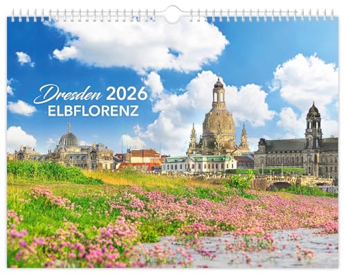 Kalender Dresden Elbflorenz 2026: | 40 x 30 cm | schwarzes Kalendarium Kalender Dresden Elbflorenz 2026: | 40 x 30 cm | schwarzes Kalendarium von K4Verlag