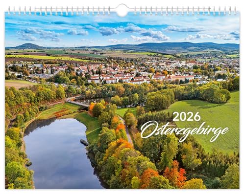 Kalender Osterzgebirge 2026: | 40 x 30 cm | weißes Kalendarium Kalender Osterzgebirge 2026: | 40 x 30 cm | weißes Kalendarium von K4Verlag