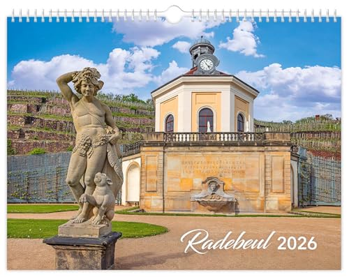 Kalender Radebeul 2026: | 40 x 30 cm | schwarzes Kalendarium Kalender Radebeul 2026: | 40 x 30 cm | schwarzes Kalendarium von K4Verlag