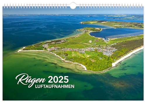 Kalender Rügen Luftaufnahmen 2025 | 45 x 30 cm | weißes Kalendarium Kalender Rügen Luftaufnahmen 2025 | 45 x 30 cm | weißes Kalendarium