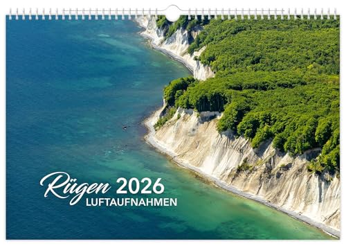 Kalender Rügen Luftaufnahmen 2026: | 45 x 30 cm | weißes Kalendarium Kalender Rügen Luftaufnahmen 2026: | 45 x 30 cm | weißes Kalendarium von K4Verlag