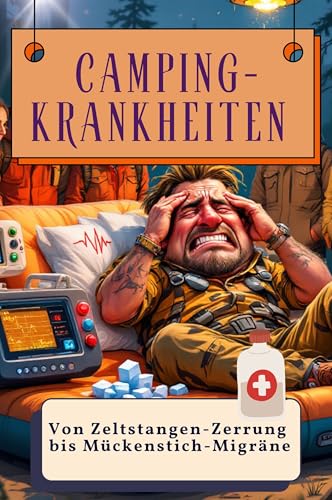 Camping-Krankheiten - Genial lustiges Humorbuch - das perfekte Geschenk für Weihnachten und Geburtstag: Von Zeltstangen-Zerrung bis Mückenstich-Migräne von FlipFlop