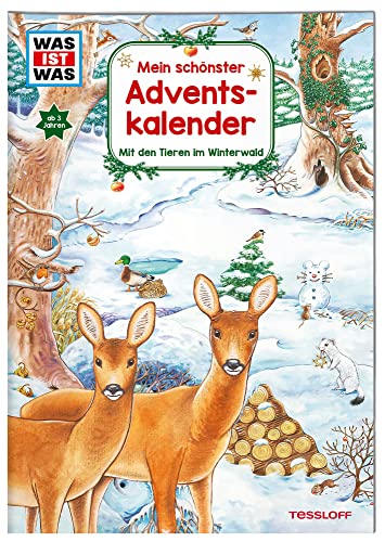 WAS IST WAS Mein schönster Adventskalender: Mit den Tieren im Winterwald