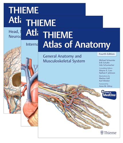 THIEME Atlas of Anatomy, Three Volume Set, Fourth Edition THIEME Atlas of Anatomy, Three Volume Set, Fourth Edition von Thieme Publishers New York