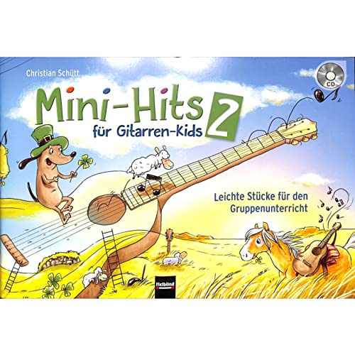 Mini-Hits für Gitarren-Kids 2: Neue Stücke für den Gruppenunterricht für 3-4 Stimmen