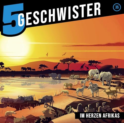 Im Herzen Afrikas - Folge 35 (5 Geschwister, 35, Band 35) von Gerth Medien