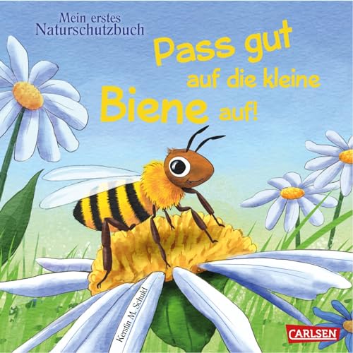 Pass gut auf die kleine Biene auf: Mein erstes Naturschutz-Buch | Nachhaltig produziertes Buch, das Sachwissen spielerisch vermittelt und Empathie für kleine Lebewesen weckt Pass gut auf die kleine Biene auf: Mein erstes Naturschutz-Buch | Nachhaltig produziertes Buch, das Sachwissen spielerisch vermittelt und Empathie für kleine Lebewesen weckt