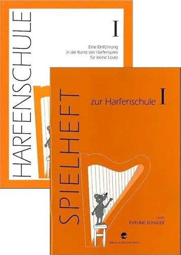 Harfenschule. Eine Einführung in die Kunst des Harfenspiels für kleine Leute / Harfenschule. Eine Einführung in die Kunst des Harfenspiels für kleine Leute + Spielheft: im Paket von Heyn
