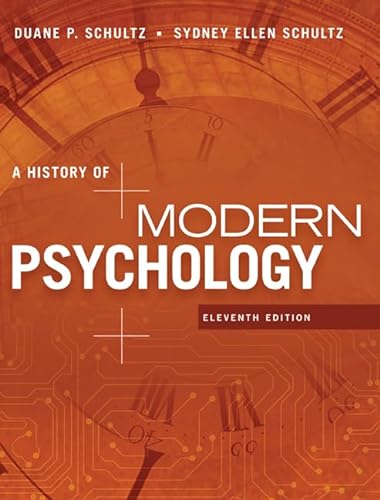 A History of Modern Psychology (Mindtap Course List) von Cengage Learning