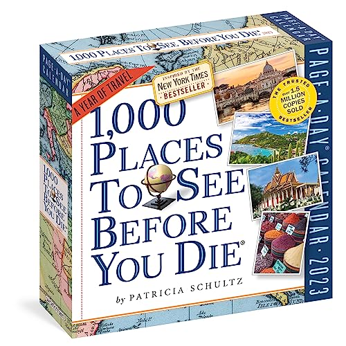 1,000 Places to See Before You Die Page-A-Day Calendar 2023: A Year of Travel von Workman Publishing