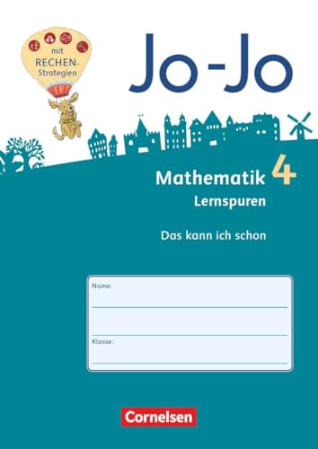 Jo-Jo Mathematik|NULL|Allgemeine Ausgabe 2018|4. Schuljahr|NULL|NULL|Lernspurenheft|10 Stück im Paket von Cornelsen Verlag