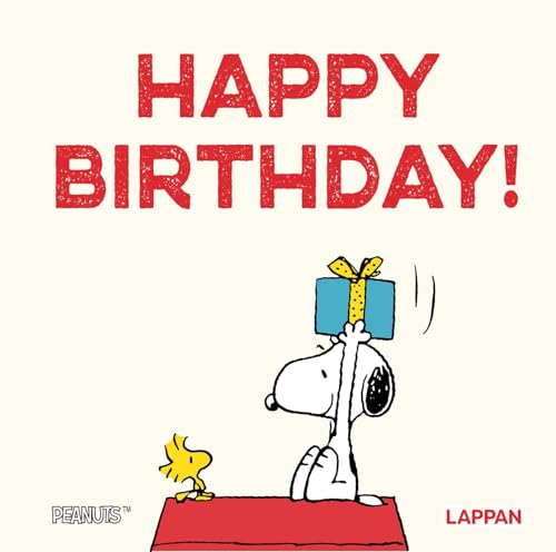 Peanuts Geschenkbuch: Happy Birthday!: Feiern mit den Peanuts | Kleines Geschenk mit Snoopy und Co zum Geburtstag mit Widmungsseite von Lappan