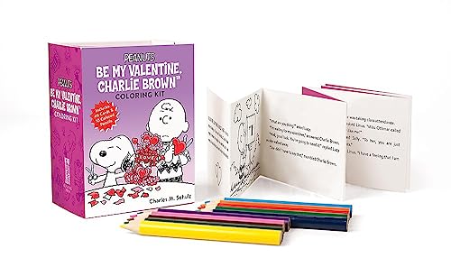 Peanuts: Be My Valentine, Charlie Brown Coloring Kit (RP Minis)