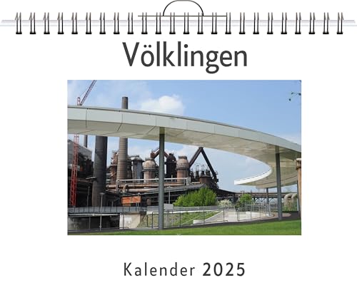 Völklingen - (Wandkalender 2025, Kalender DIN A4 quer, Monatskalender im Querformat mit Kalendarium, das perfekte Geschenk) von FlipFlop