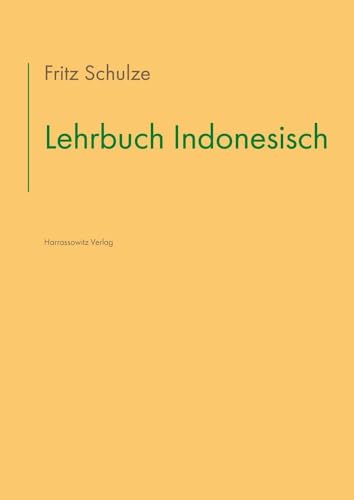 Lehrbuch Indonesisch von Harrassowitz Verlag