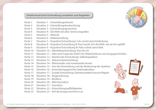 eBook inside: Buch und eBook Kartenset Krippe - Die Wasserpatscher: Zusatzkartenset 1 - Entwicklung verstehen und begleiten eBook inside: Buch und eBook Kartenset Krippe - Die Wasserpatscher: Zusatzkartenset 1 - Entwicklung verstehen und begleiten von Verlag Handwerk und Technik