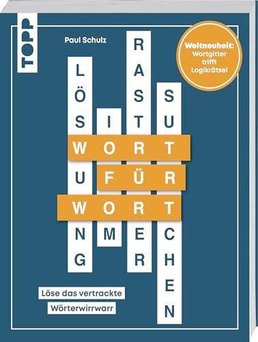 Wort für Wort – Löse das vertrackte Wörterwirrwarr! Rätselbuch für Logikfans: Weltneuheit: Wortsuche trifft Logikpuzzle. Buchstabengitter in ansteigender Schwierigkeit – kannst du alle knacken? von Frech