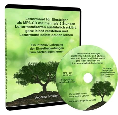 Lenormand für Einsteiger als MP3-CD mit mehr als 5 Stunden Lenormandkarten ausführlich erklärt, ganz leicht verstehen und Lenormand selbst deuten ... der Einzelbedeutungen zum Kartenlegen lernen Lenormand für Einsteiger als MP3-CD mit mehr als 5 Stunden Lenormandkarten ausführlich erklärt, ganz leicht verstehen und Lenormand selbst deuten ... der Einzelbedeutungen zum Kartenlegen lernen