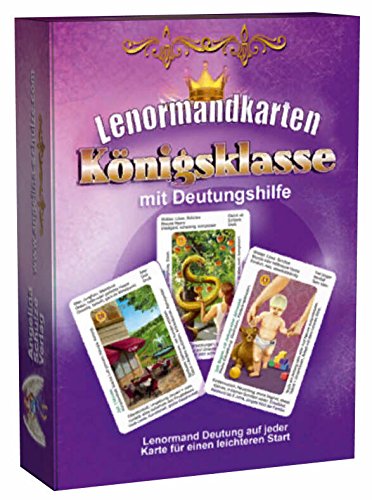 Angelina Schulze Lenormandkarten Königsklasse mit Deutungshilfe Angelina Schulze Lenormandkarten Königsklasse mit Deutungshilfe