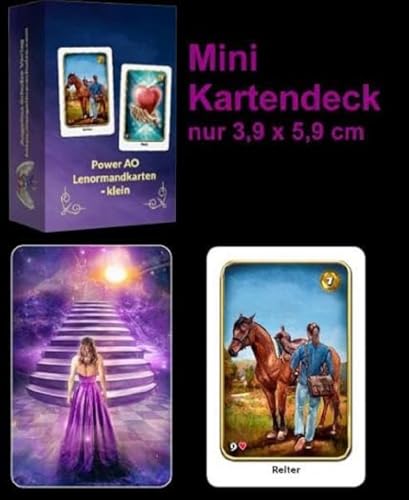 Power AO Lenormandkarten - klein Power AO Lenormandkarten - klein