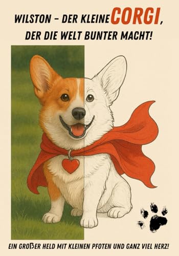 Wilston – Der kleine Corgi , der die Welt bunter macht!: Ein großer Held mit kleinen Pfoten und ganz viel Herz!