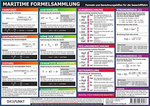 Maritime Formelsammlung: Formeln und Berechnungshilfen für die Seeschifffahrt