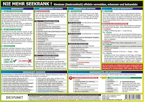 Nie mehr seekrank!: Kinetose (Seekrankheit) effektiv vermeiden, erkennen und behandeln