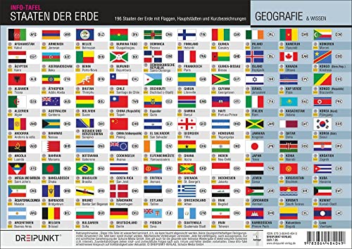 Staaten der Erde: 196 Staaten der Erde mit Flaggen, Hauptstädten und Länderkennzeichen Staaten der Erde: 196 Staaten der Erde mit Flaggen, Hauptstädten und Länderkennzeichen