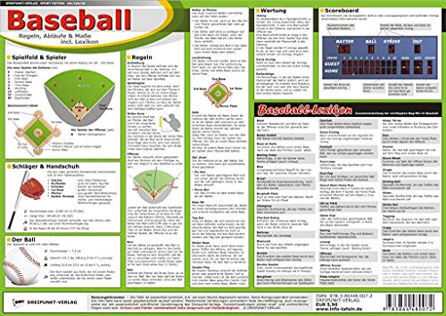 Baseball: Regeln, Abläufe & Maße incl. Lexikon von Schulze Media