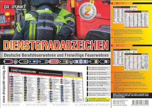 Dienstgradabzeichen Feuerwehr: Deutsche Berufsfeuerwehren und Freiwillige Feuerwehren