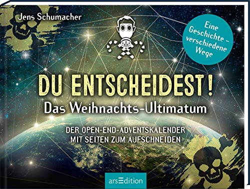 Du entscheidest! Das Weihnachts-Ultimatum: Der Open-end-Adventskalender mit Seiten zum Aufschneiden | Das Original: Der Open-end-Adventskalender von Jens Schumacher - für alle Fans von Escape-Spielen und Gamebüchern