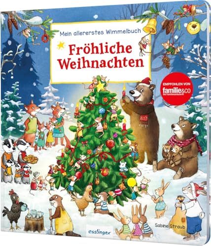 Mein allererstes Wimmelbuch: Fröhliche Weihnachten: Mit Suchaufgaben & kurzer Geschichte