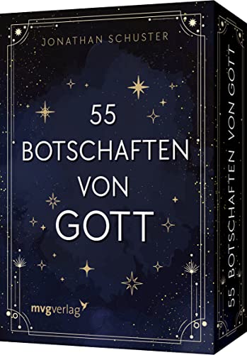 55 Botschaften von Gott: Impulse, Übungen und Inspirationen für mehr Selbstliebe, Selbstvertrauen, Kraft, Mut und Hoffnung. Praktisches Kartenset für zu Hause und unterwegs von mvg Verlag