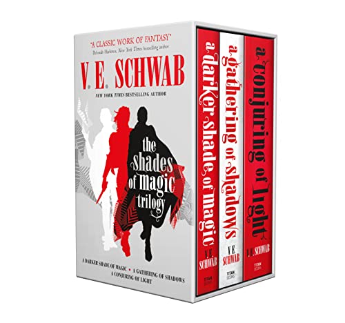 Shades of Magic Trilogy Slipcase: A darker Shade of Magic - A Gathering of Shadows - A Conjuring of Light Shades of Magic Trilogy Slipcase: A darker Shade of Magic - A Gathering of Shadows - A Conjuring of Light