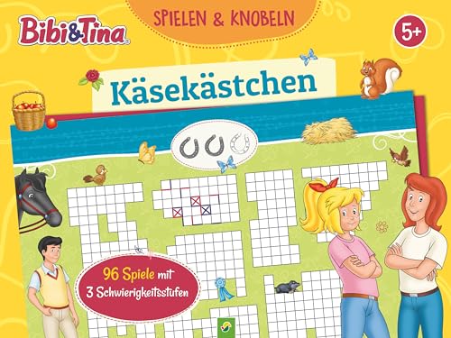 Bibi & Tina Käsekästchen Spieleblock: Perfekt geeignet für zu Hause und unterwegs als Familienspiel oder Geburtstagsgeschenk | für Kinder ab 5 Jahren Bibi & Tina Käsekästchen Spieleblock: Perfekt geeignet für zu Hause und unterwegs als Familienspiel oder Geburtstagsgeschenk | für Kinder ab 5 Jahren