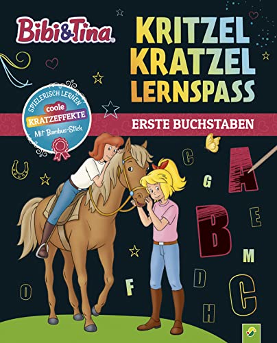 Bibi & Tina Kritzel-Kratzel-Lernspaß: Erste Buchstaben: Für Kinder ab 5 Jahren | Spielerische Schulvorbereitung. Lernübungen, Rätsel und Aufgaben mit den Freunden vom Martinshof Bibi & Tina Kritzel-Kratzel-Lernspaß: Erste Buchstaben: Für Kinder ab 5 Jahren | Spielerische Schulvorbereitung. Lernübungen, Rätsel und Aufgaben mit den Freunden vom Martinshof