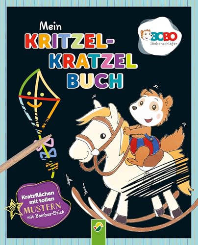 Bobo Siebenschläfer Mein Kritzel-Kratzel-Buch: Auskratzmotive mit tollen Farbeffekten. Kratzbuch mit Bambus-Stick für Kinder ab 3 Jahren Bobo Siebenschläfer Mein Kritzel-Kratzel-Buch: Auskratzmotive mit tollen Farbeffekten. Kratzbuch mit Bambus-Stick für Kinder ab 3 Jahren