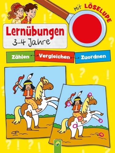 Lernübungen mit Löselupe 3-4 Jahre von Schwager & Steinlein Verlag GmbH