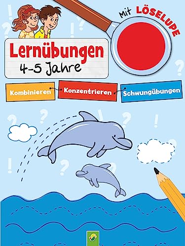 Lernübungen mit Löselupe 4-5 Jahre von Schwager & Steinlein Verlag