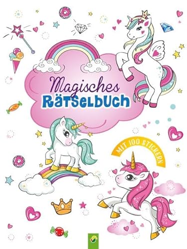 Magisches Rätselbuch: Mit 100 Stickern