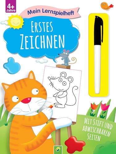 Mein Lernspielheft Erstes Zeichnen: Mit Stift und abwischbaren Seiten Mein Lernspielheft Erstes Zeichnen: Mit Stift und abwischbaren Seiten von Schwager & Steinlein Verlag GmbH