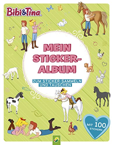 Bibi & Tina Mein Stickeralbum mit 100 Stickern: 24 beschichtete Seiten für das einfache Ablösen und Tauschen deiner Stickersammlung | Ab 3 Jahren Bibi & Tina Mein Stickeralbum mit 100 Stickern: 24 beschichtete Seiten für das einfache Ablösen und Tauschen deiner Stickersammlung | Ab 3 Jahren von Schwager und Steinlein