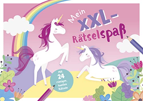 Mein XXL-Rätselspaß Zauberpferde: Mit 24 riesigen bunten Rätseln für Kinder ab 4 Jahren Mein XXL-Rätselspaß Zauberpferde: Mit 24 riesigen bunten Rätseln für Kinder ab 4 Jahren