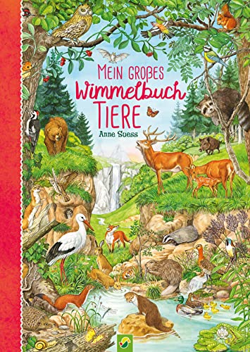 Mein großes Wimmelbuch Tiere. Liebevoll illustriert von Anne Suess: Verschiedene Tiere auf der ganzen Welt im Bilderbuch finden und kennenlernen. Für Kinder ab 3 Jahren (Wimmelbücher) Mein großes Wimmelbuch Tiere. Liebevoll illustriert von Anne Suess: Verschiedene Tiere auf der ganzen Welt im Bilderbuch finden und kennenlernen. Für Kinder ab 3 Jahren (Wimmelbücher)