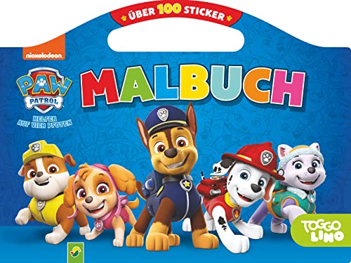 PAW Patrol Malbuch mit über 100 Stickern: Das tolle Stickerbuch | Malbuch für alle Paw Patrol Fans ab 4 Jahren PAW Patrol Malbuch mit über 100 Stickern: Das tolle Stickerbuch | Malbuch für alle Paw Patrol Fans ab 4 Jahren