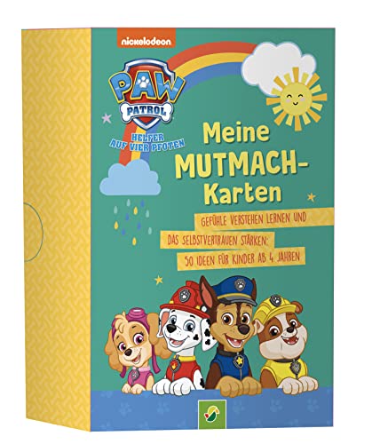 PAW Patrol Meine Mutmach-Karten | Ab 4 Jahren: 50 ermutigende Botschaften für den Umgang mit Gefühlen und ein starkes Selbstvertrauen von Schwager & Steinlein Verlag GmbH