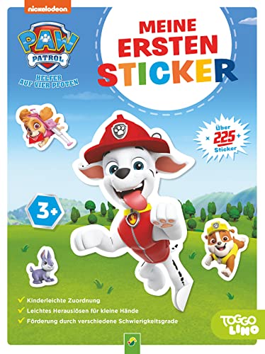 PAW Patrol Meine ersten Sticker: Das bunte Stickerbuch – schon die Kleinsten werden kreativ! Das ideale Geschenk für alle PAW Patrol-Fans ab 3 Jahren von Schwager & Steinlein Verlag GmbH