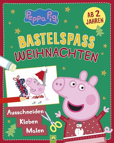 Peppa Pig Bastelspaß Weihnachten: Ausschneiden, Kleben, Malen: Basteln für die Allerkleinsten ab 2 Jahren Peppa Pig Bastelspaß Weihnachten: Ausschneiden, Kleben, Malen: Basteln für die Allerkleinsten ab 2 Jahren von Schwager & Steinlein Verlag GmbH