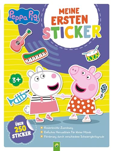 Peppa Pig - Meine ersten Sticker: Stickerbuch mit über 250 bunten Stickern | Ideales Geschenk für Kinder ab 3 Jahren Peppa Pig - Meine ersten Sticker: Stickerbuch mit über 250 bunten Stickern | Ideales Geschenk für Kinder ab 3 Jahren